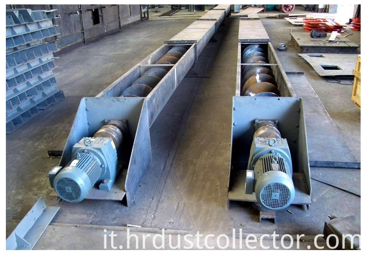 Trasportatore senza albero in acciaio al carbonio Carbon Steel Shaft Free Conveyor